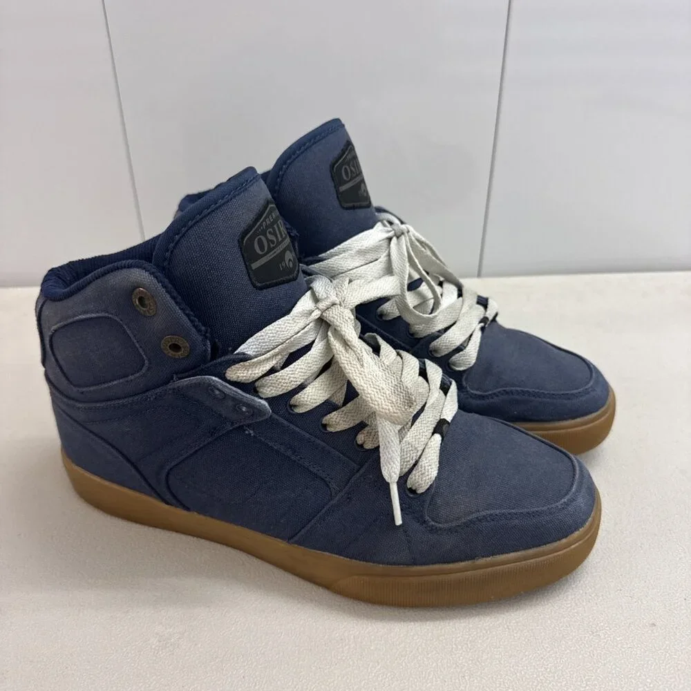 Osiris Mens Shoes Size‎ 10.5 NYC 83 VLC DCN Skateboard Sneakers Athletic Blue